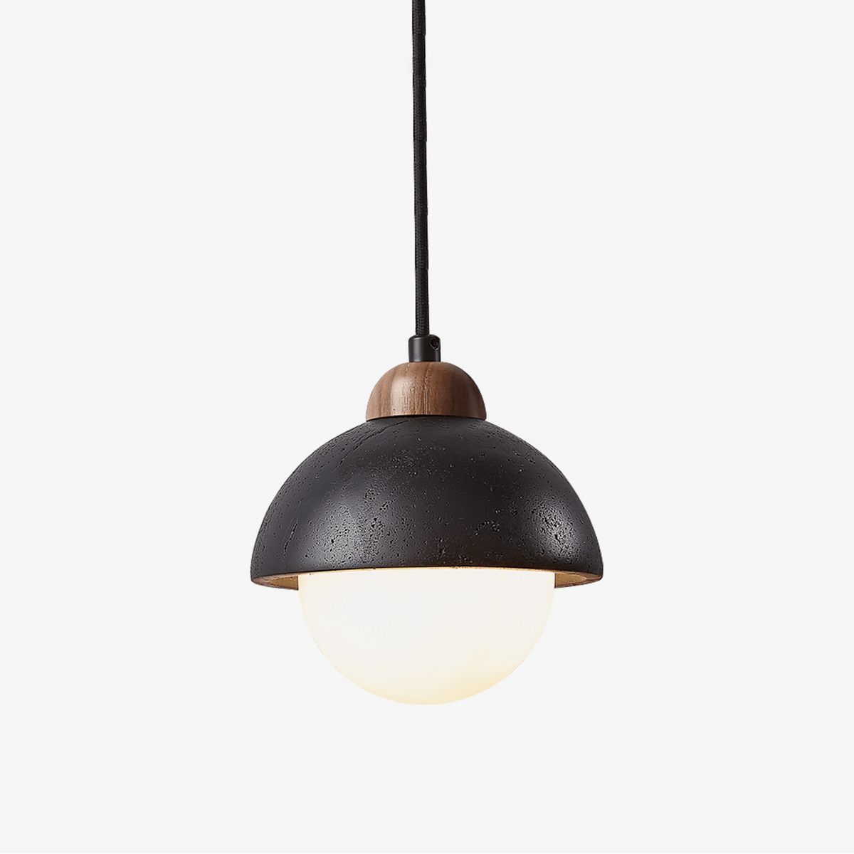 Tavoria Suspension en Travertin Noir Simple Domewood