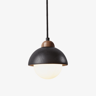 Tavoria Suspension en Travertin Noir Simple Domewood