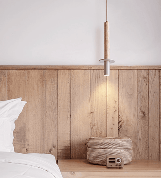 Wren Slim Travertin Jaune Suspension