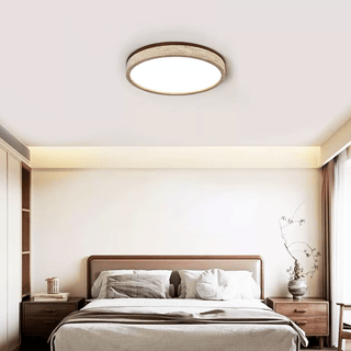 Xoan Plafonnier en Travertin Halo Rond
