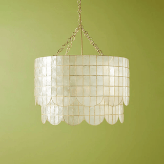 Flyn Lustre en Coquille d'Or Et Métal à La Forme de Vagues Wavecrest