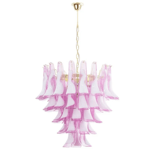 Cysp Lustre en Verre de Murano Romantique Sculptural