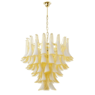Cysp Lustre en Verre de Murano Romantique Sculptural