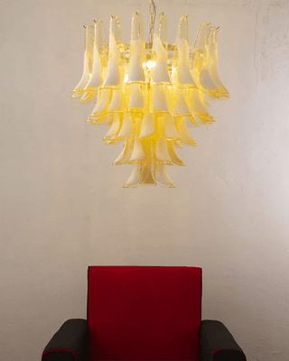 Cysp Lustre en Verre de Murano Romantique Sculptural