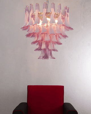Cysp Lustre en Verre de Murano Romantique Sculptural
