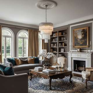 Qydr Luxurious Lustre en Verre