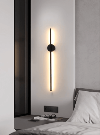 Fral Noir Applique Murale sans Fil Rechargeable Élégante