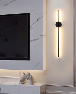 Fral Noir Applique Murale sans Fil Rechargeable Élégante