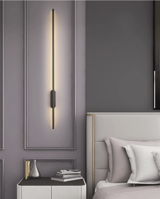 Nomk Ligne Noire Applique Murale Rechargeable