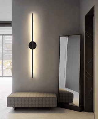 Nomk Ligne Noire Applique Murale Rechargeable