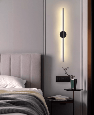 Nomk Ligne Noire Applique Murale Rechargeable