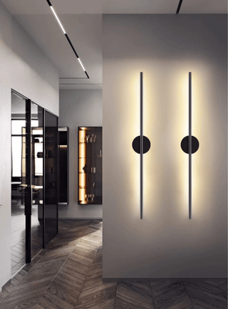 Nomk Ligne Noire Applique Murale Rechargeable