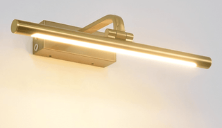 Geth Cadre Doré Applique Murale Rechargeable