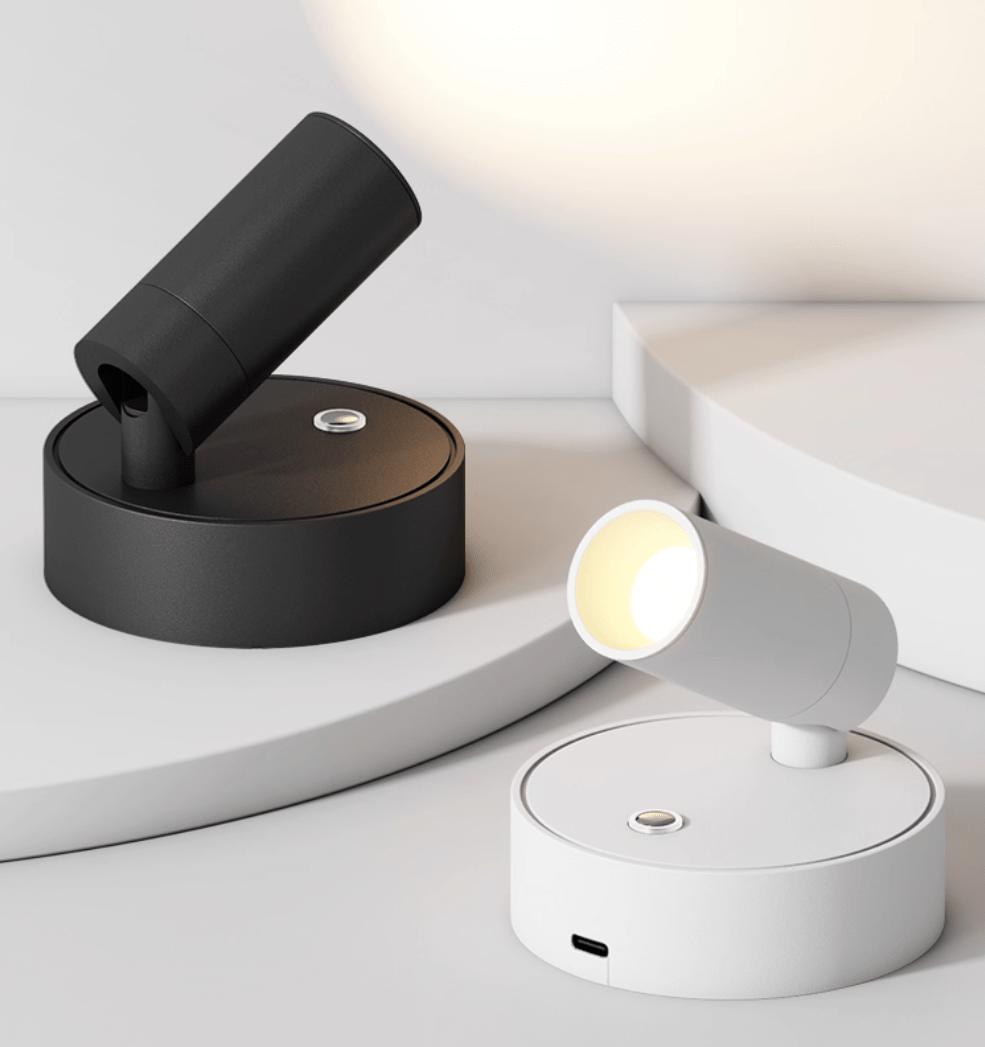 Dorv Applique Murale Rechargeable en Acrylique Pivot