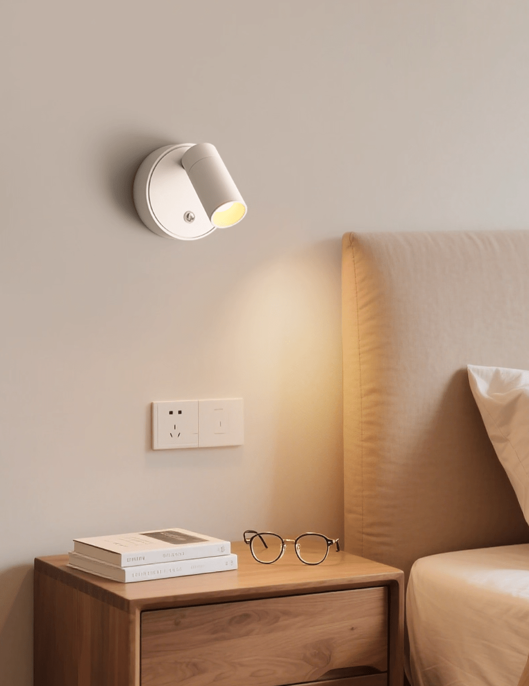 Dorv Applique Murale Rechargeable en Acrylique Pivot