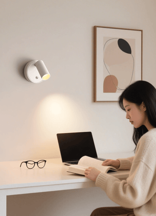 Dorv Applique Murale Rechargeable en Acrylique Pivot