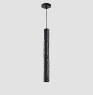 Fosb Suspension Tube en Travertin Noir Élégante