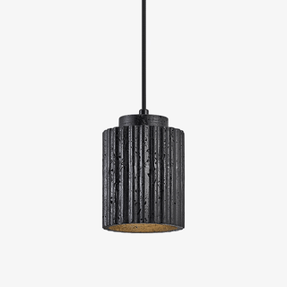 Hirb Suspension en Travertin Noir Ridge