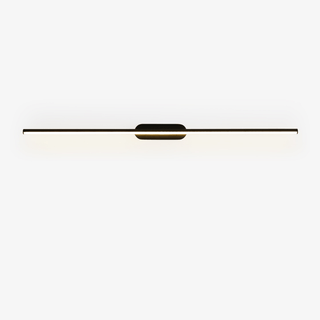 Qirma Noir Applique Murale Minimaliste Linéaire Étroite