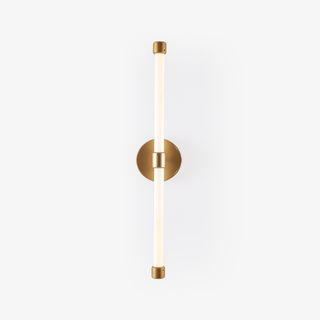 Voske Applique Murale Tube Vertical Minimaliste Laiton