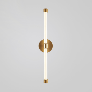 Voske Applique Murale Tube Vertical Minimaliste Laiton