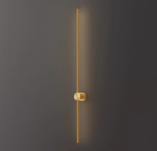 Nestx Applique Murale Minimaliste en Tige Laiton