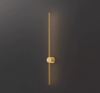 Nestx Applique Murale Minimaliste en Tige Laiton