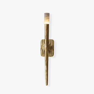 Julius Applique Murale Minimaliste en Albâtre Cylindrique