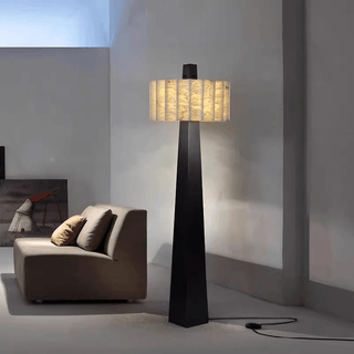 Wolve Lampadaire Albâtre Obelisk