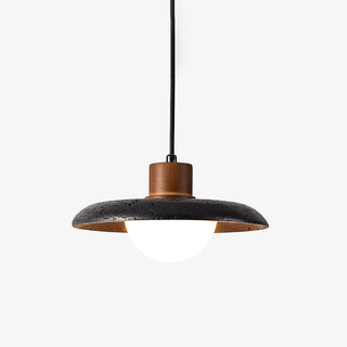 Podve Noir Travertin Suspension Minimaliste