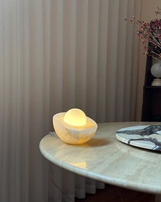 Fryle Lampe de Table Minimaliste en Jade