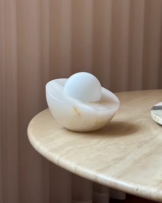 Fryle Lampe de Table Minimaliste en Jade