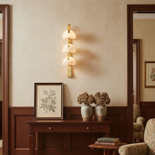 Orvyn Alabaster Wall Lamp-Neutral Decor
