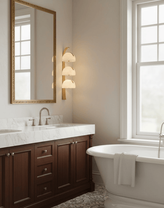 Orvyn Alabaster Wall Lamp-Neutral Decor