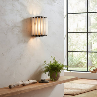 Altrix Alabaster Wall Lamp-Neutral Decor