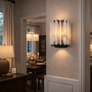 Altrix Alabaster Wall Lamp-Neutral Decor