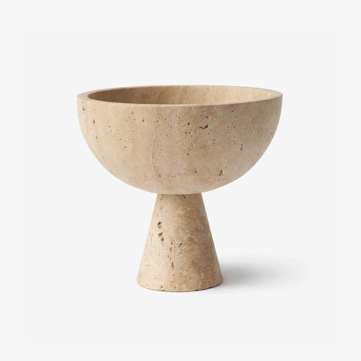 Rowan Stone Display Bowl-Neutral Decor