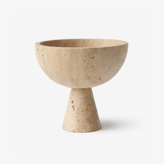 Rowan Stone Display Bowl-Neutral Decor