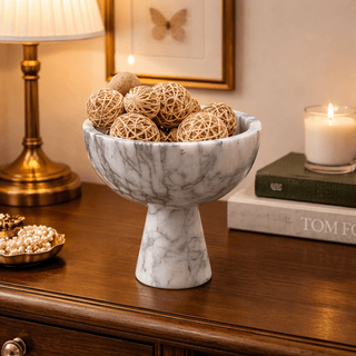 Rowan Stone Display Bowl-Neutral Decor