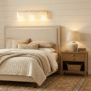 Aurelia Capiz Wall Lamp-Neutral Decor