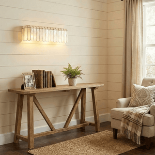 Aurelia Capiz Wall Lamp-Neutral Decor