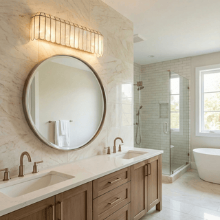 Aurelia Capiz Wall Lamp-Neutral Decor
