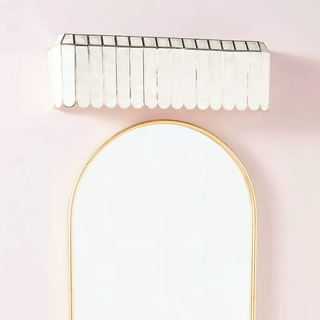 Aurelia Capiz Wall Lamp-Neutral Decor