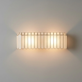 Aurelia Capiz Wall Lamp-Neutral Decor