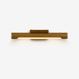 Apollo Brass Wall Light-Neutral Decor