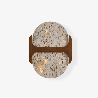 Liora Travertine Wall Light-Neutral Decor