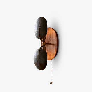 Aero Fan Wall Light-Neutral Decor