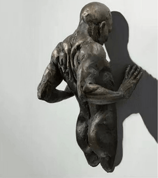 Dynamic Human Sculpture Collection-Neutral Decor
