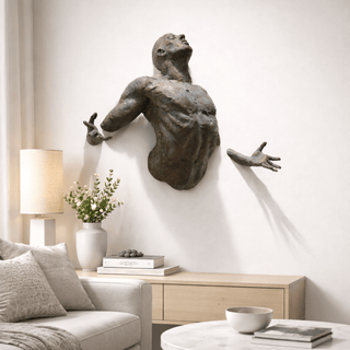 Dynamic Human Sculpture Collection-Neutral Decor