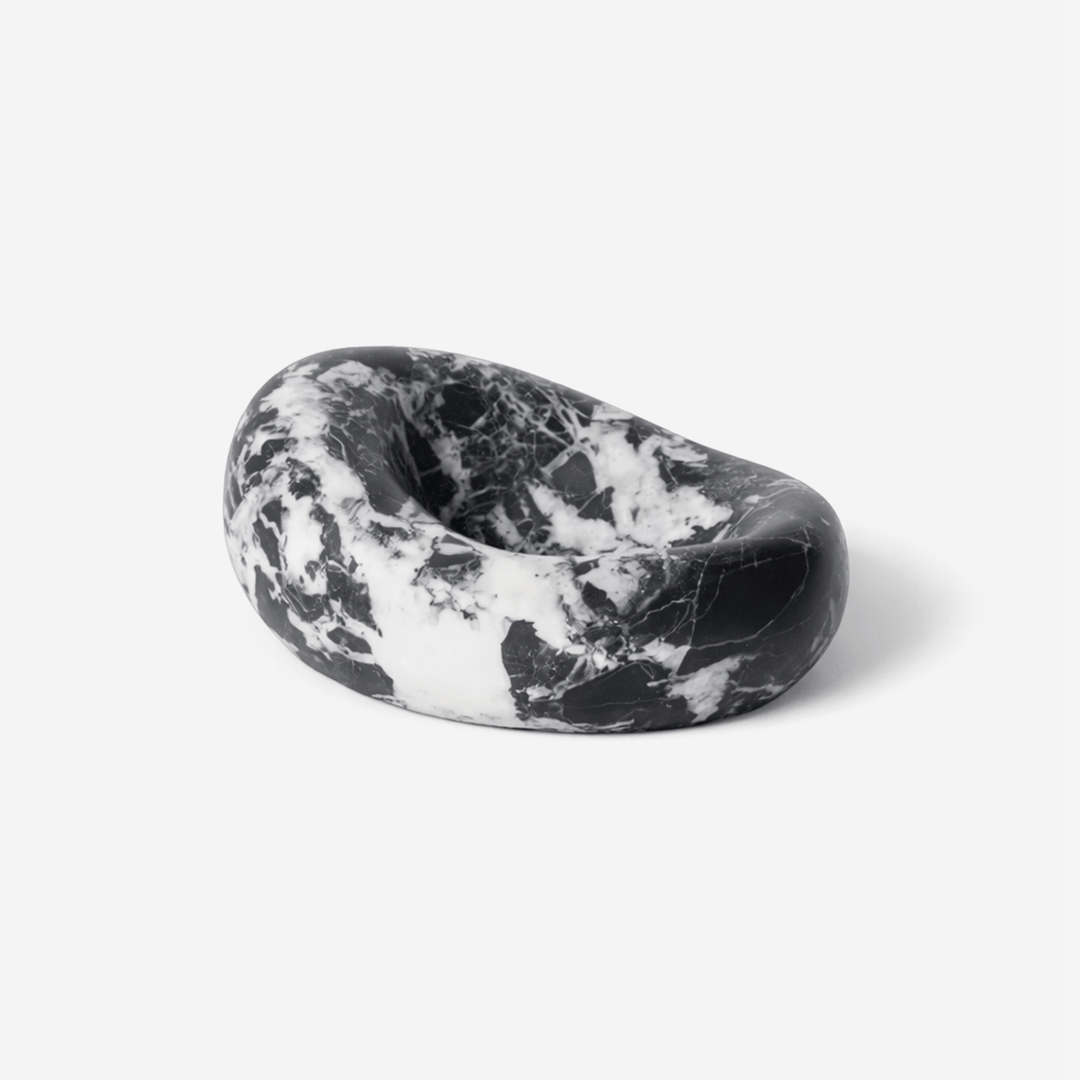 Drift Bowl Marble Tray-Neutral Decor